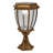 13.78'' Solar Powered Integrated LED Outdoor Table Lamp