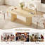 Extendable Oval Dining Table With Fluted Base-130671943