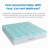 Merrillan Extra-long Twin 3'' Memory Foam Mattress Topper-1281207354-1285072648