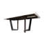 Caiomhe Extendable Metal Base Dining Table
