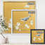 « gold oiseau on florals ii », reproduction d’image sur toile-48308804-48308808