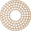 Médaillon de plafond en bois Fink-63411999-63412010