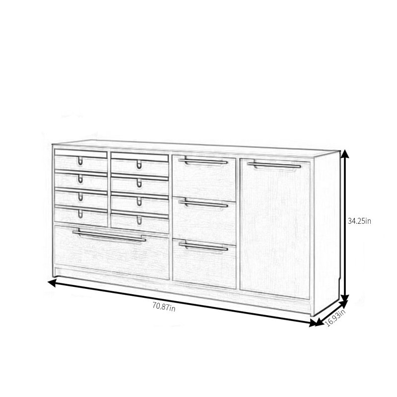 Retro And Simple Sideboard