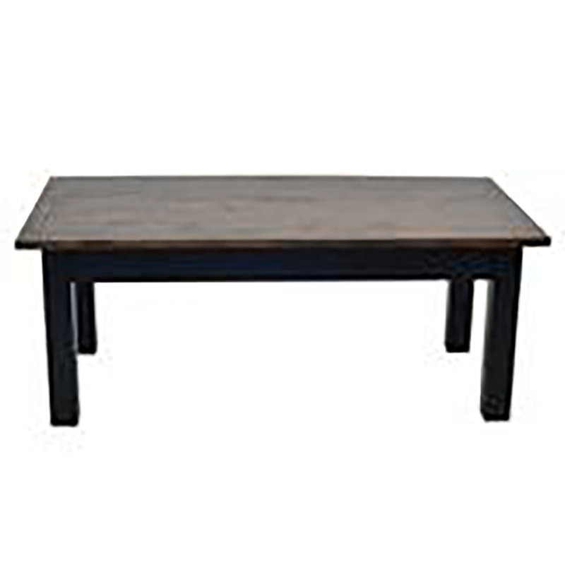 Table basse en noyer foncé et noir (36)