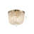 Coastal 3-Light Glass Bead Flush Mount -2099683575