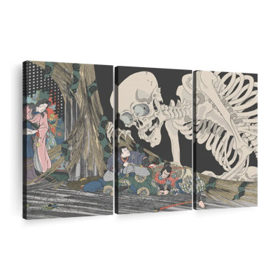 " Japanese Skeleton " 3 - Pieces