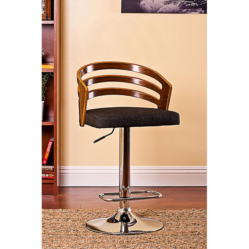 Tabouret tournant moderne avec coussin