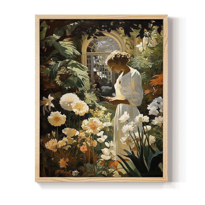«WOMEN Series Dxxxi», reproduction encadrée - bois massif, H 30 po x l 24 po