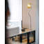 Lampe sur pied avec abat-jour en verre Ambient Glow