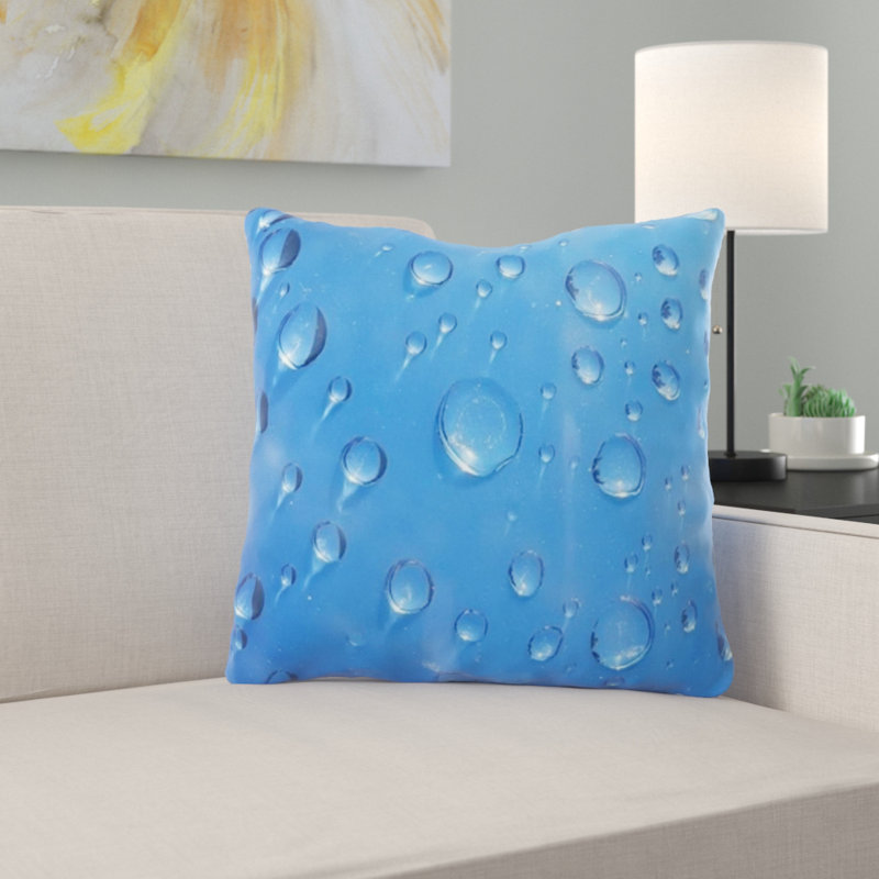 Coussin décoratif mouillé, Intérieur