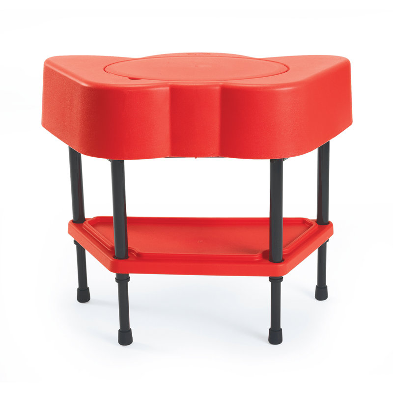 Sensory Sand & Water Table, Candy Apple Red