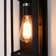 Rasharkin Classic Outdoor Wall Sconce 1 Light Rectangular Metal Frame and Clear Glass Shade Waterproof