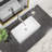 Beslend 24''W x 14"D Ceramic Rectangular Bathroom Sink