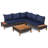 Acacia 5 - Person Patio Conversation Set-794973121