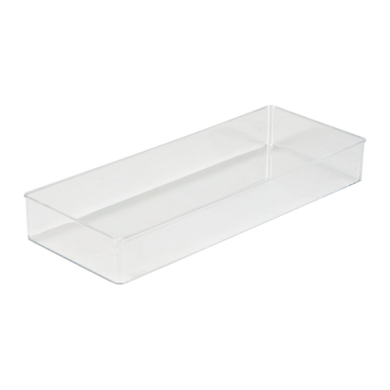 Simplify Long Rectangular Drawer Organizer In Clear
