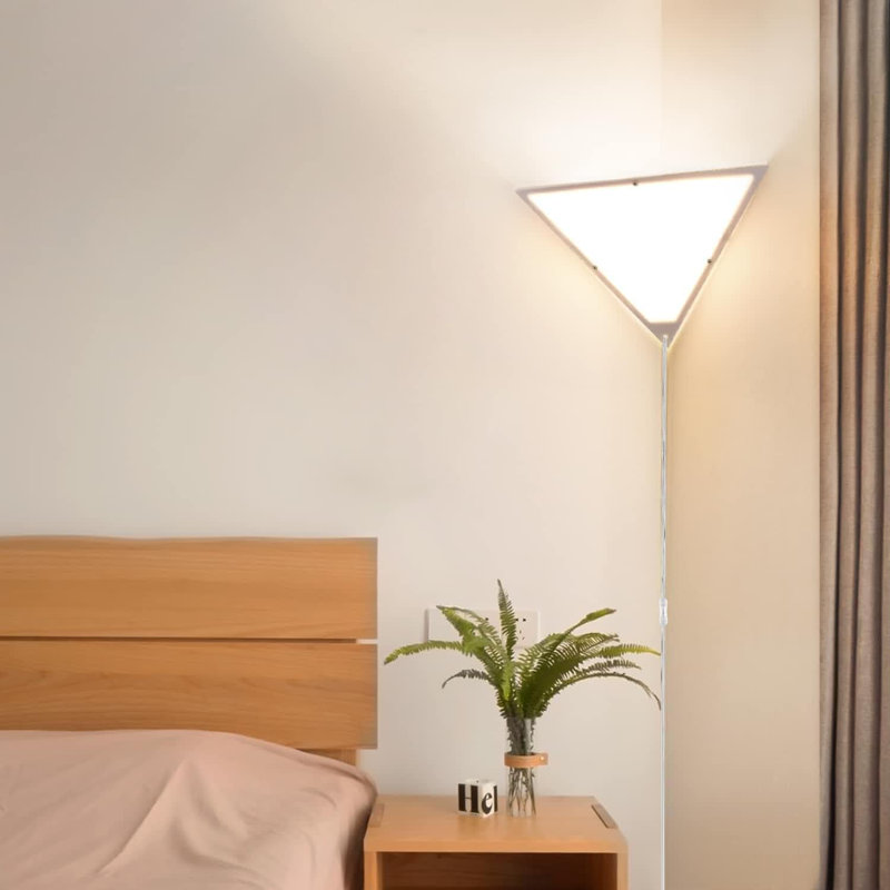Éclairage de coin, plafonnier à brancher avec interrupteur, lumières de coin pour le salon, chambre à coucher, lampe murale moderne, douille E26, ampoule non incluse (paquet de 2)