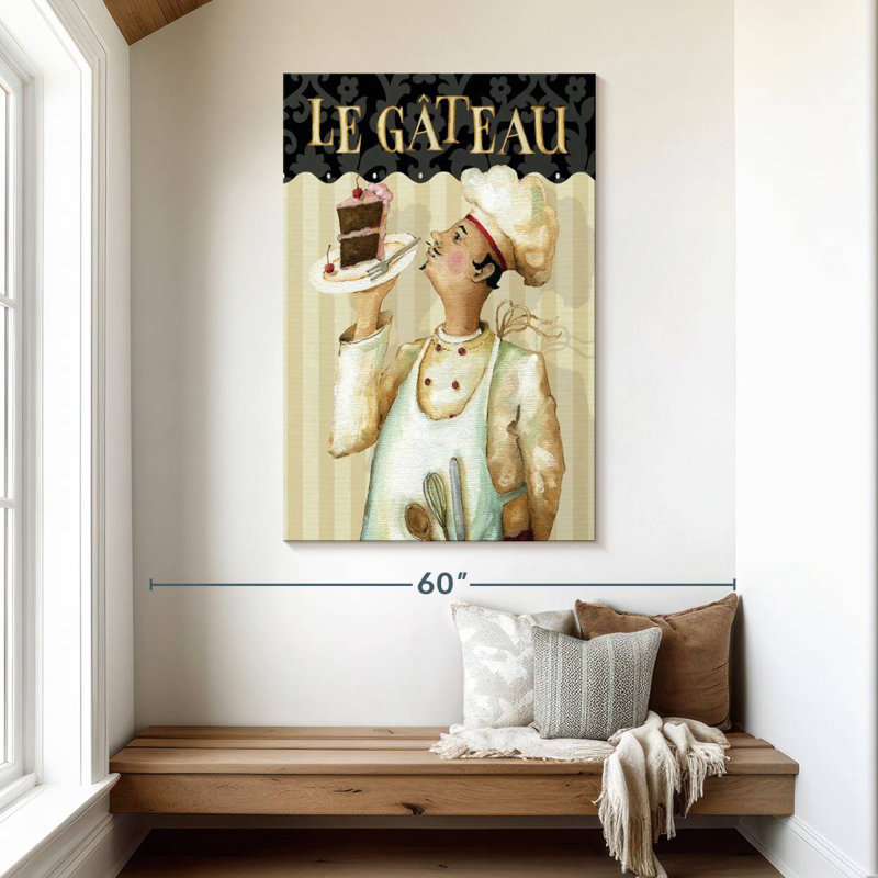 Chef-d'œuvre de chef Yarlin IV, H 48 po x l 32 po