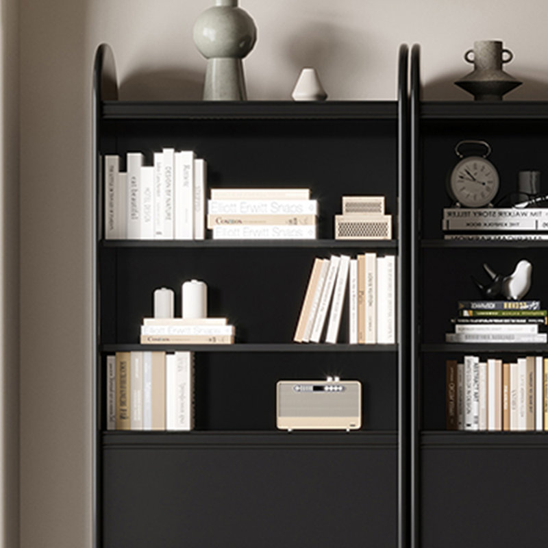 Bibliothèque légère de luxe noire