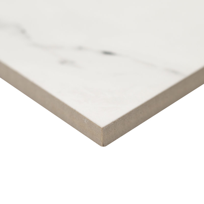 Azira 12 in. x 24 in. Stone Look Polished Porcelain Floor and Wall Tile, Polare
