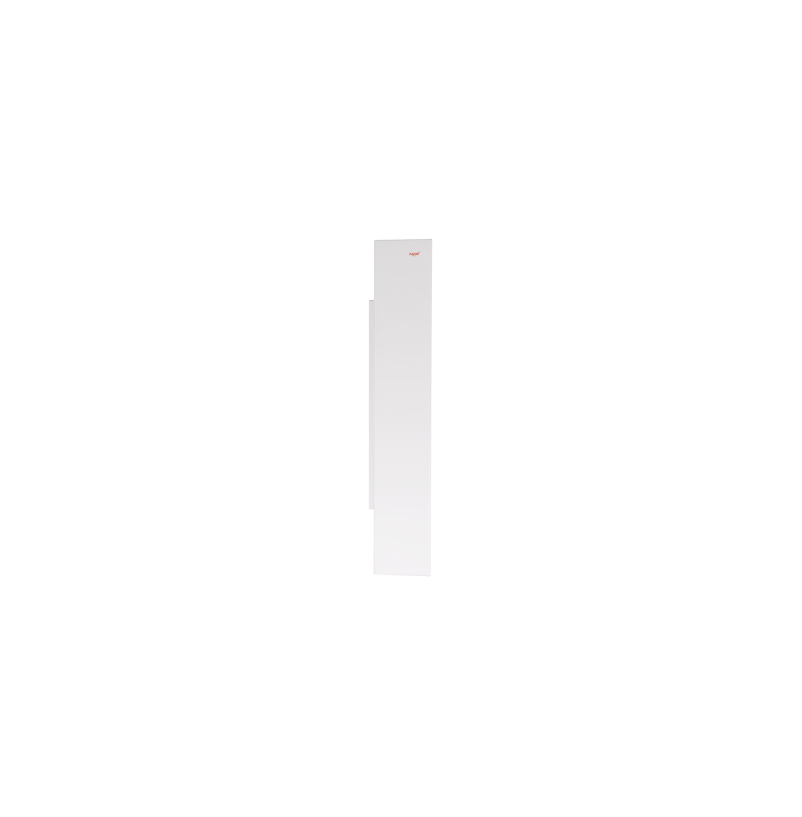 Only Me Accent Mirror, 19.69" x 19.69", Glossy White
