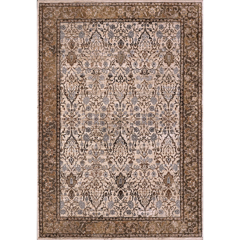 Oriental Indoor Rug, Rectangle 5' x 7'8"