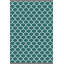 Tapis en polypropylène à motif argyle de couleur verte à motif numérique Noille-550809625