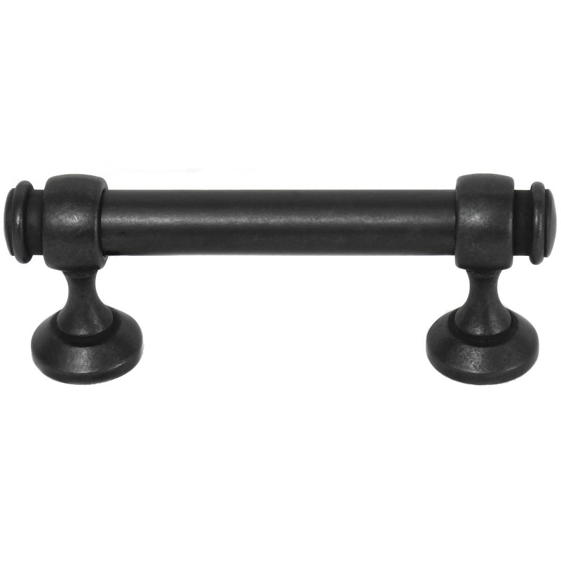 Poignée barre 5" centrée Balance, Nickel poli,  5"