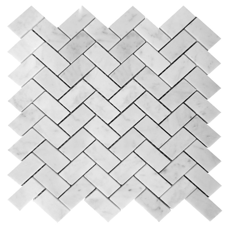 12" x 12" Marble Look Mosaic Wall & Floor Tile