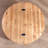 30.3" Wood Round Coffee Table With Openable Tabletop