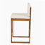 Tabouret de bar d'extérieur en bois d'acacia (ensemble de 2)-572026252