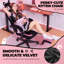 Marlow Home Co. Adjustable Backrest-Height and Adjustable Height PC & Racing Game Chair-918023477