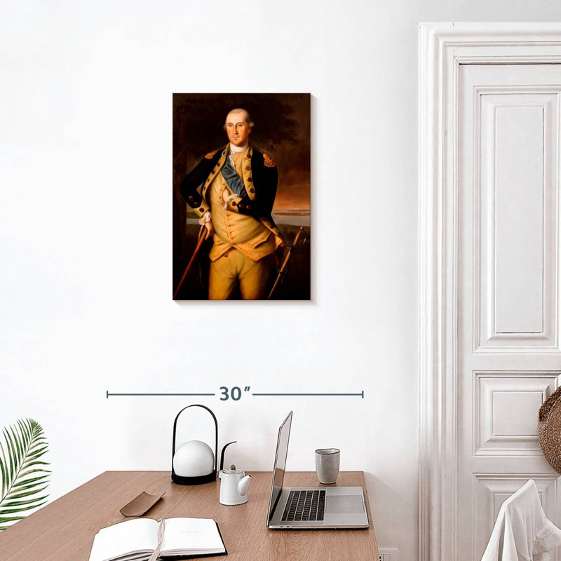 Lelar General George Washington, 24" H x 16" W
