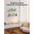 Floating Shelves, 4 Pack, Blue