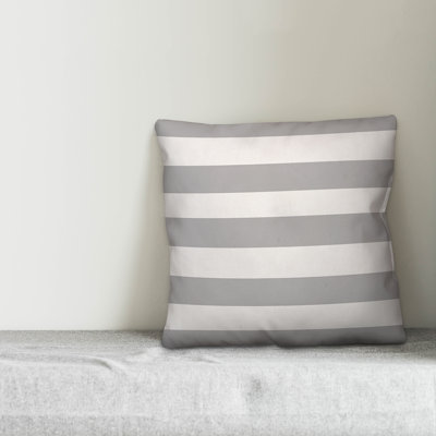 Cabana Stripe Square Pillow Cover & Insert