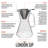 Glass 8 Cup Coffee Carafe