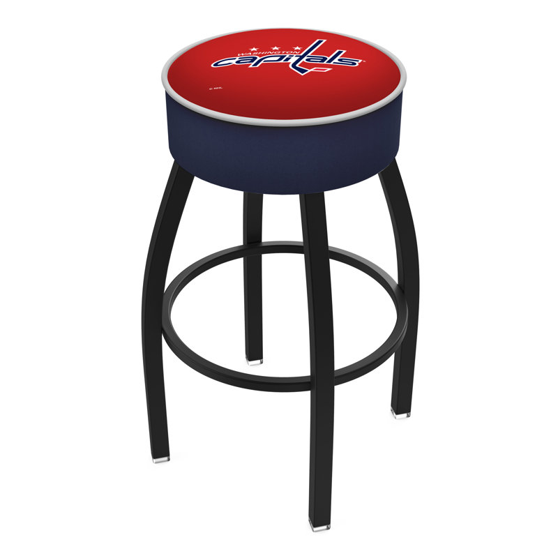 Tabouret de bar et de comptoir rond NHL, Capitals de Washington, Tabouret de bar (assise de 30 po de hauteur)