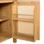 Garde-manger arqué 71 po en rotin-130477895