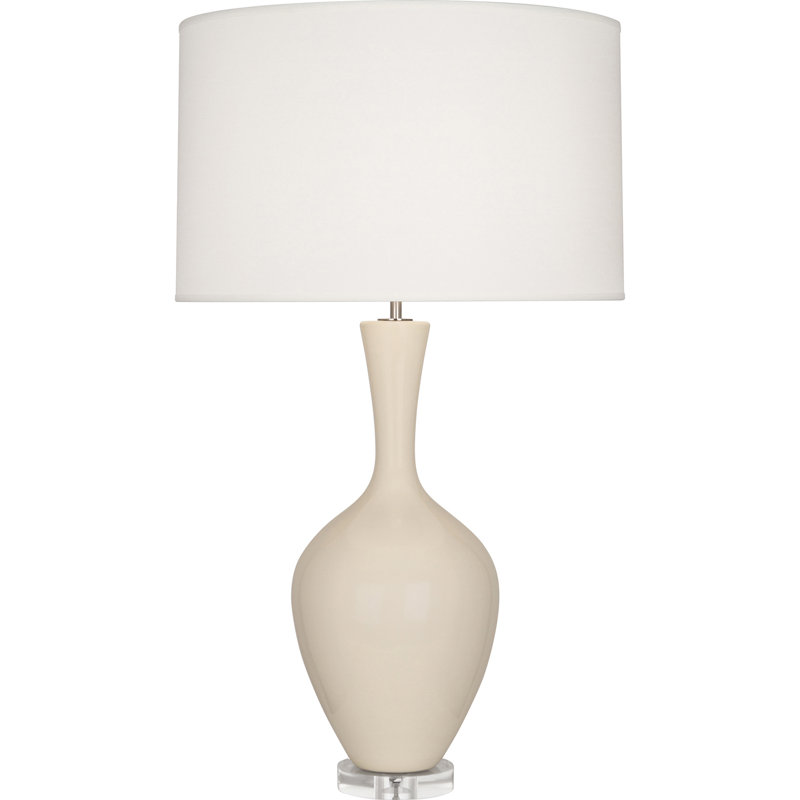 Audrey Table Lamp, Bone