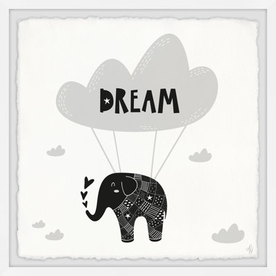 Vincente 'Elephants Dream' Framed Print
