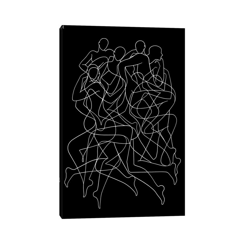 Multitude by Lia Chechelashvili - Wrapped Canvas Print, 30.48 cm H x 45.72 cm W