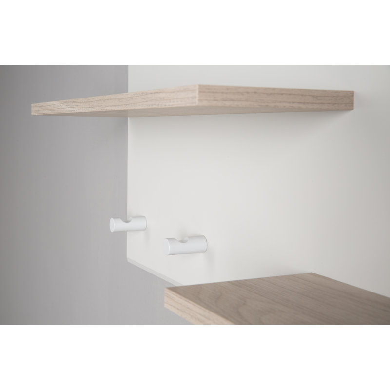 Helene 2 Piece Solid Wood Floating Shelf