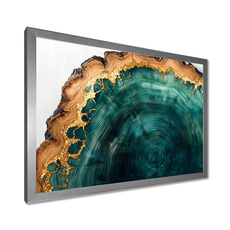 Gracin - Farm Wall Art, H 30 po x l 40 po, Reproduction encadrée d'une seule photo, Argent