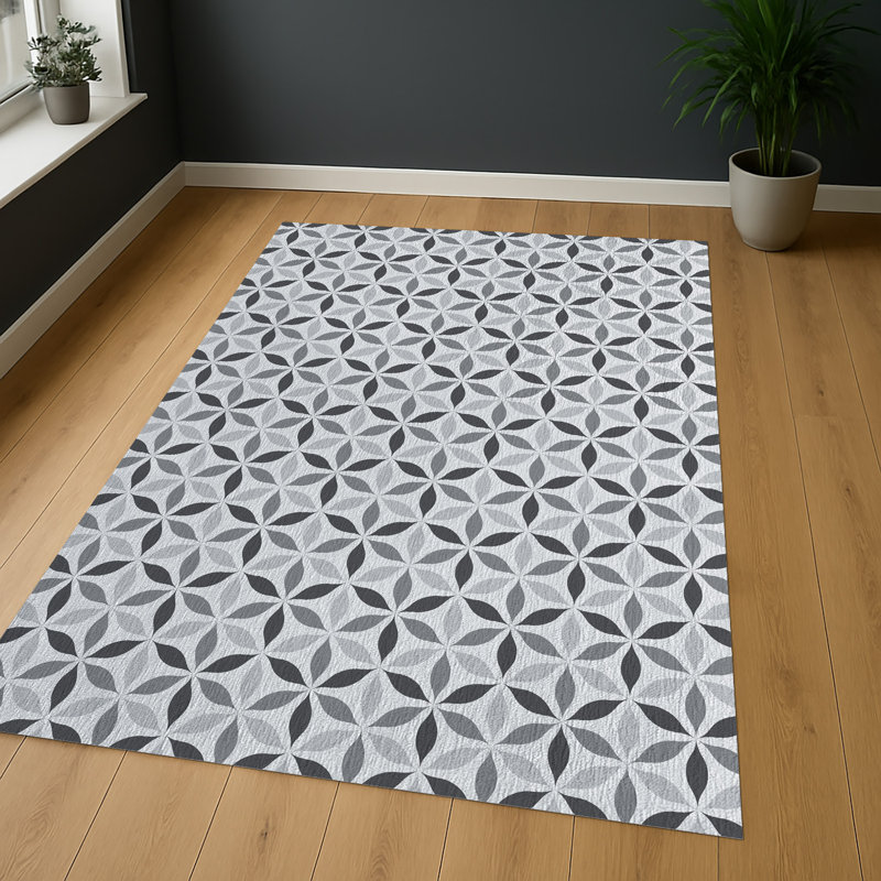 Geometric Area Rug, Rectangle 155 x 230 cm