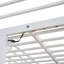 Lit mezzanine en métal avec bureau, tablettes, prise de courant, lumière DEL et garde-robe-981828924-981828922