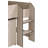 Laureole Twin Loft Bed with Build-In Desk with Built-In Ladder and with Built-In Stairs