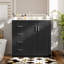 Meuble-lavabo 36 po avec lavabo en céramique-864081886