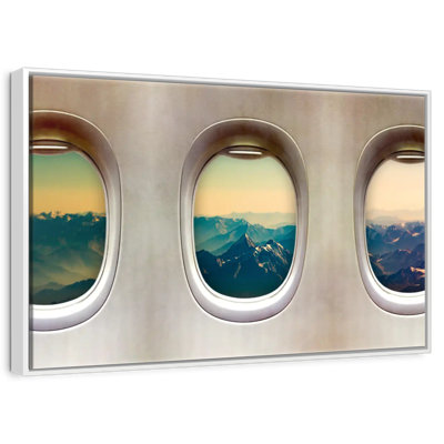 Old Airplane Windows
