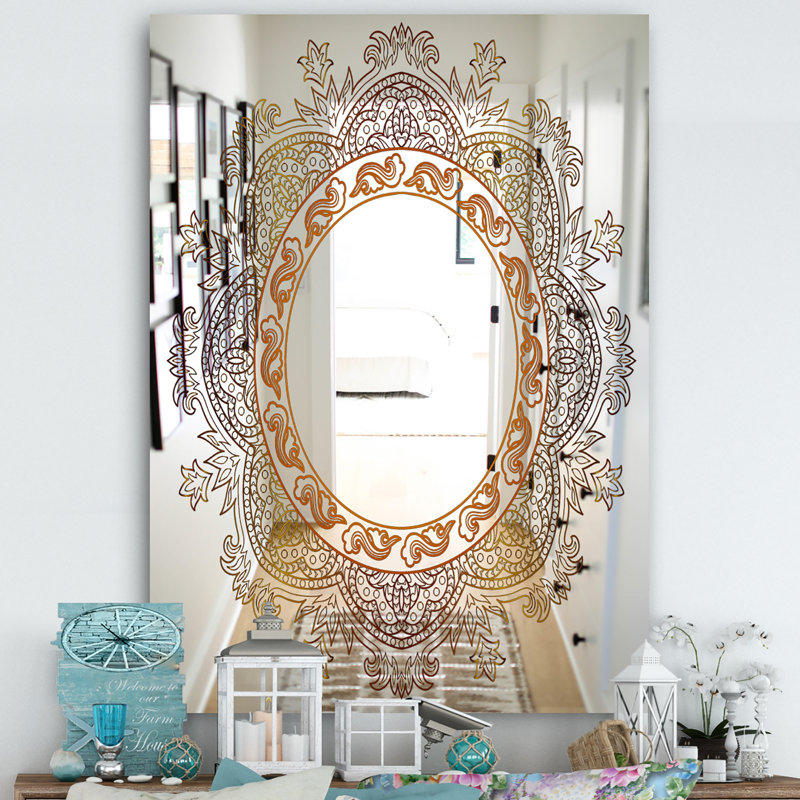 Miroir d'appoint traditionnel, H 39,4 po x l 29,5 po