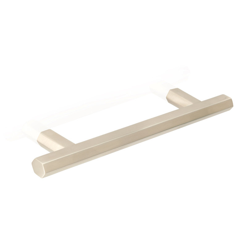 Hexad Bar / Handle Pull, 5.04", Weathered Chrome