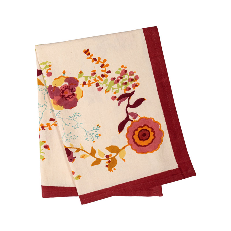 Treetop Cotton Floral Tea Towel
